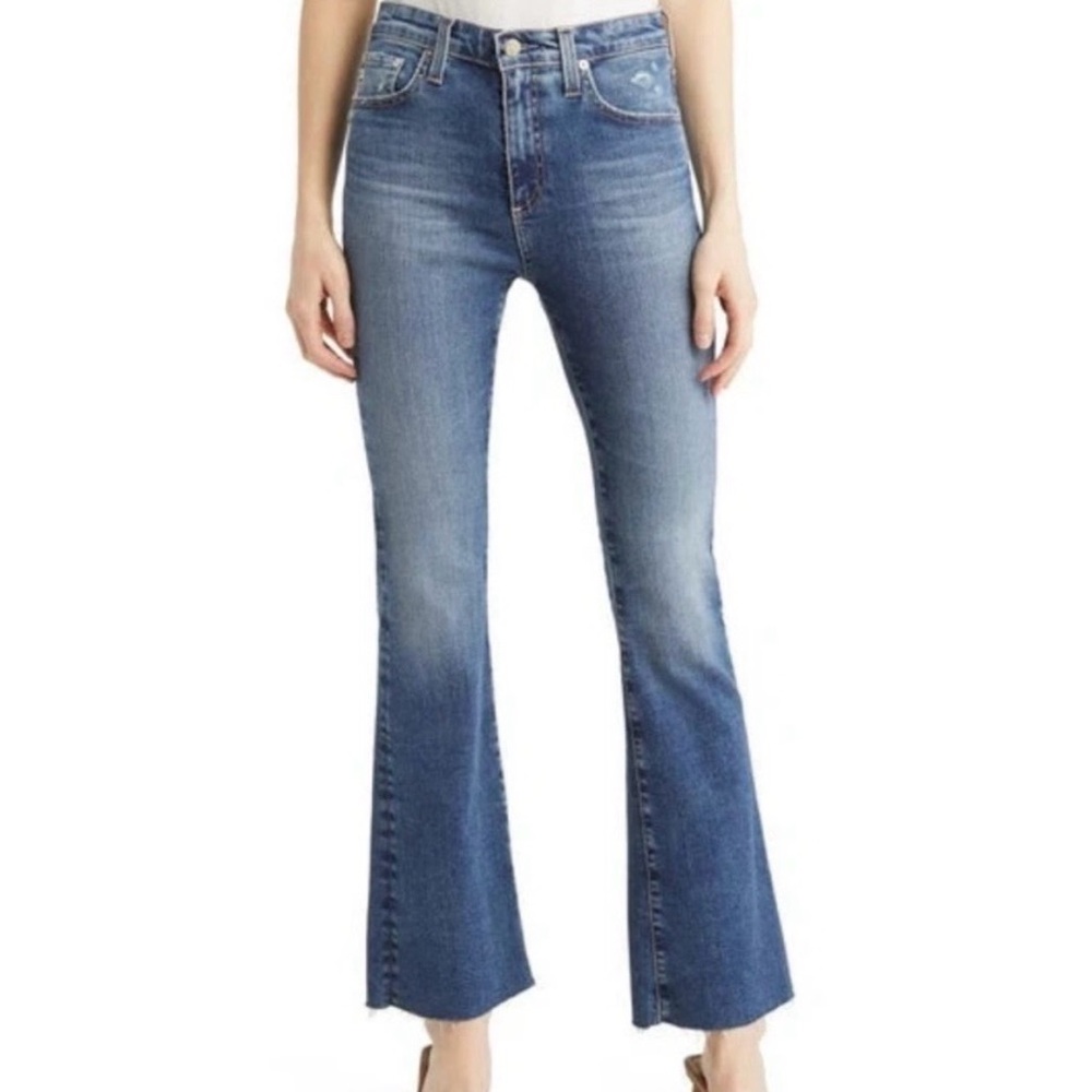 Ag Adriano Goldschmied Farrah Boot Cut Blue Jeans Women’s 27 x 32 Casual Rodeo